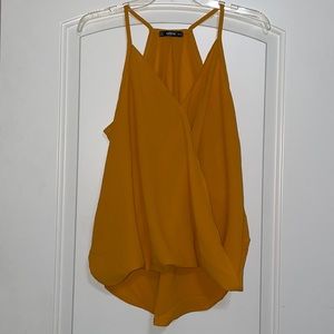 Mustard tank top!